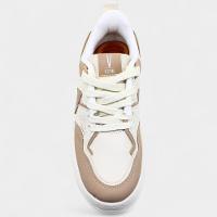 Tênis Vizzano Básico Feminino - Bege e Marrom - 3