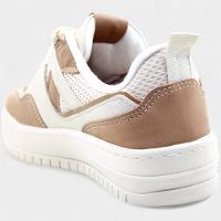 Tênis Vizzano Básico Feminino - Bege e Marrom