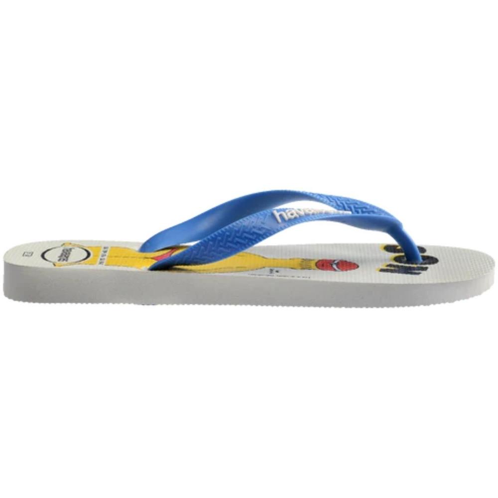 Chinelo Havaianas Simpsons Masculino - Branco e Azul - 3