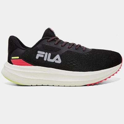 Tênis Fila Fastness Feminino - Preto e Verde Limão