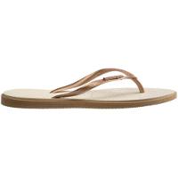 Chinelo Havaianas Slim Point Feminino - Off White e Bege - 3