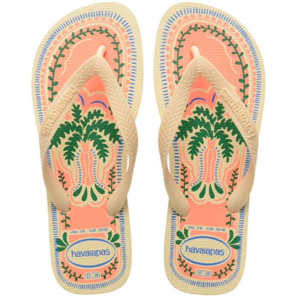 Chinelo Havaianas Top Summer Vibes Feminino - Creme - 1