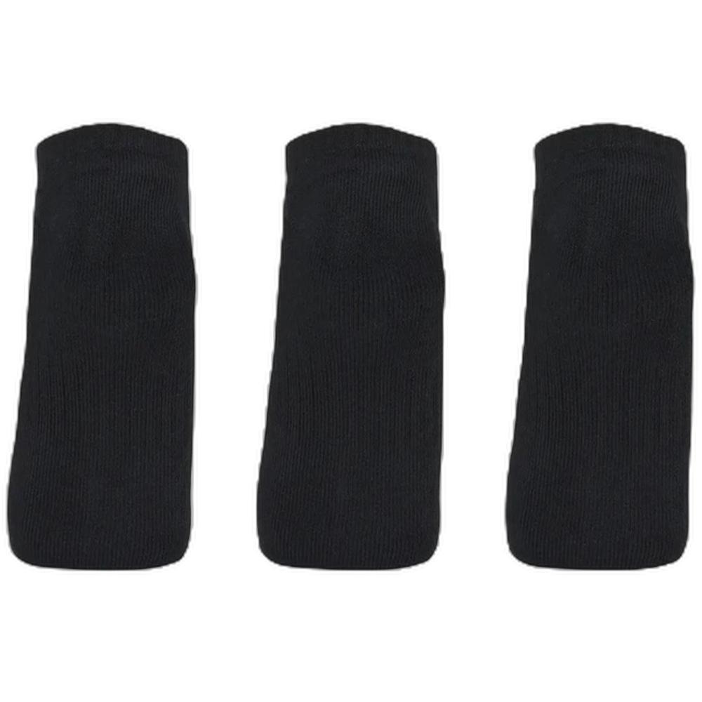 Kit Meia Under Armour Invisível Cotton No Show 3 Pares - Preto - 5