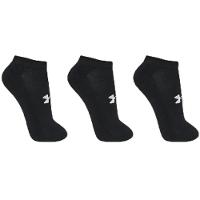 Kit Meia Under Armour Invisível Cotton No Show 3 Pares - Preto - 2