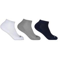 Kit 3 Pares Meia Hoahi Cano Curto Unissex - Preto e Branco - 1