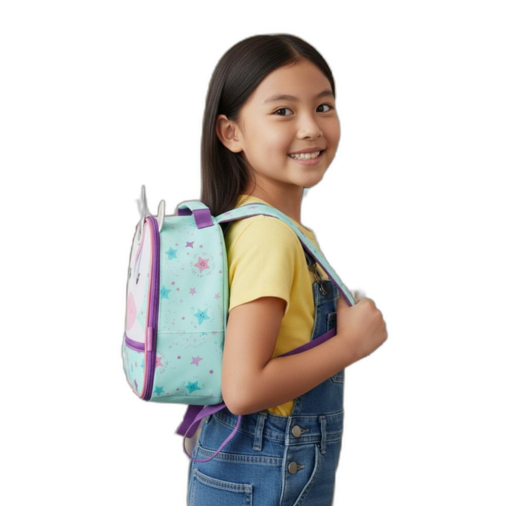 Lancheira Infantil Bagaggio Unicórnio - Verde Claro - 5