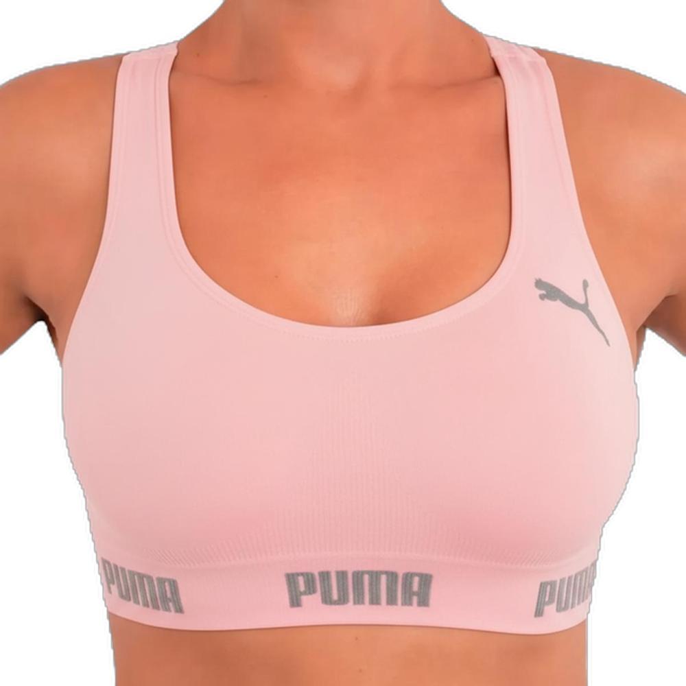 Top Puma Sem Costura Feminino - Rosa - 1
