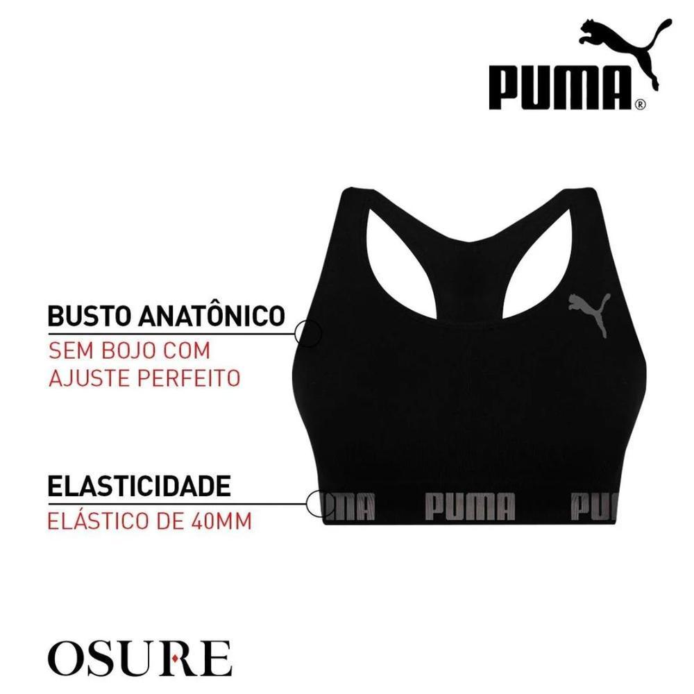 Top Puma Sem Costura Feminino - Rosa - 4