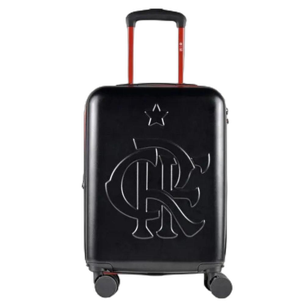 Mala de Bordo Bagaggio Flamengo CRF 20 Polegadas - Preto e Vermelho - 1