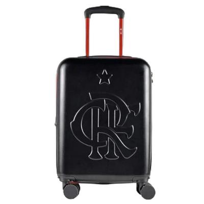 Mala de Bordo Bagaggio Flamengo CRF 20 Polegadas - Preto e Vermelho
