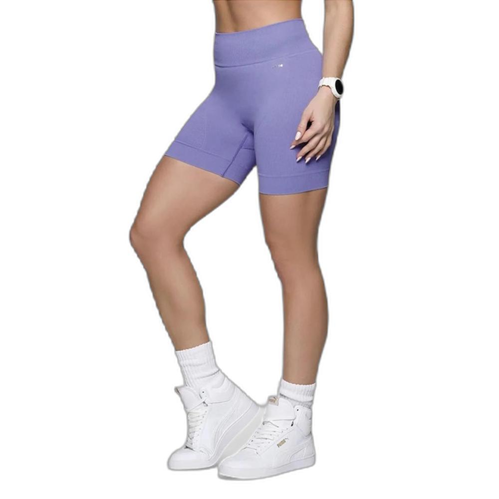 Short Selene Sem costura Feminino - Lilás - 1