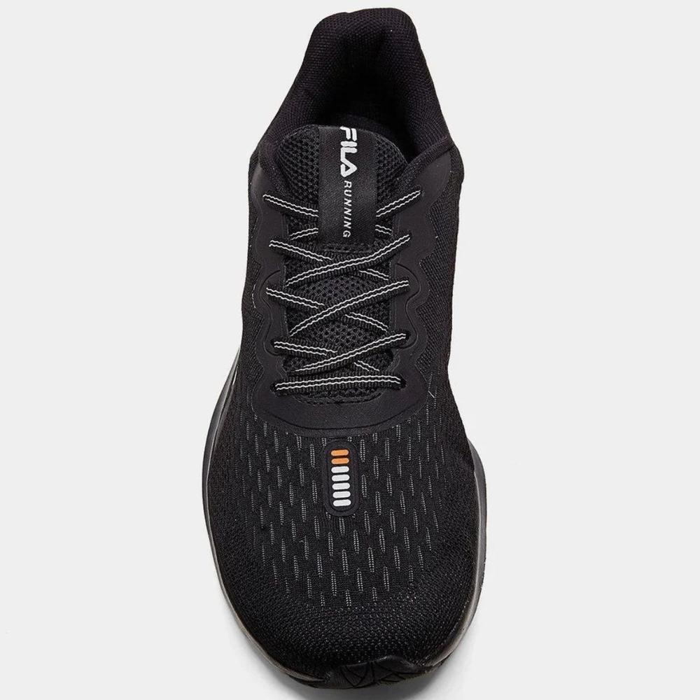 Tênis Fila Comet 2 Masculino - Preto e Laranja - 3