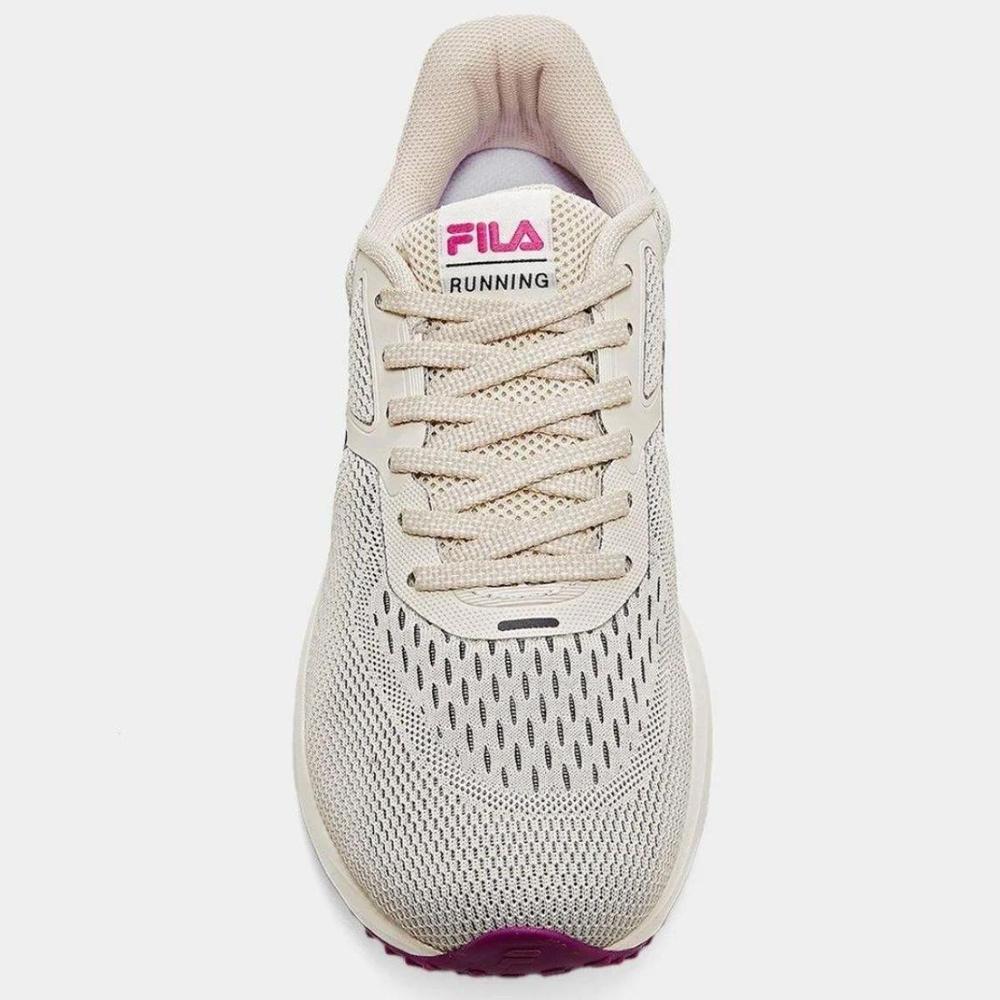 Tênis Fila Fastness Feminino - Bege e Rosa - 3