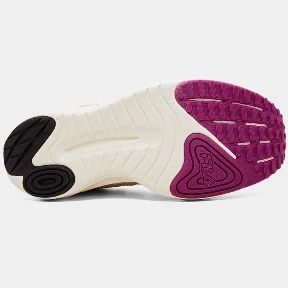 Tênis Fila Fastness Feminino - Bege e Rosa - 6