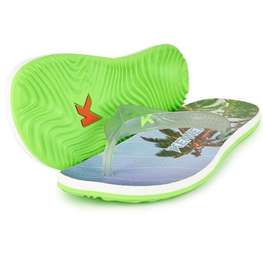 Chinelo Kenner Summer Sunset Masculino - Azul Claro e Branco - 1