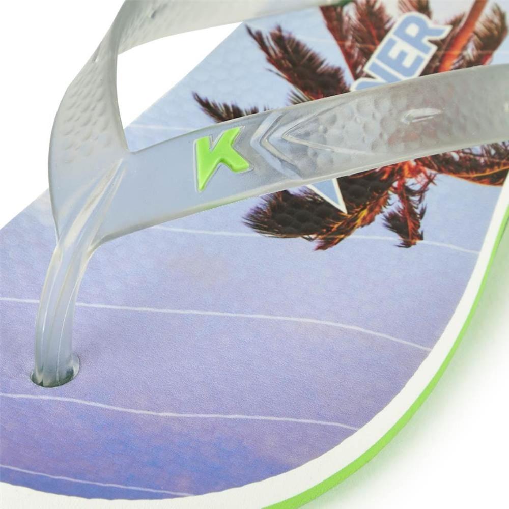 Chinelo Kenner Summer Sunset Masculino - Azul Claro e Branco - 4