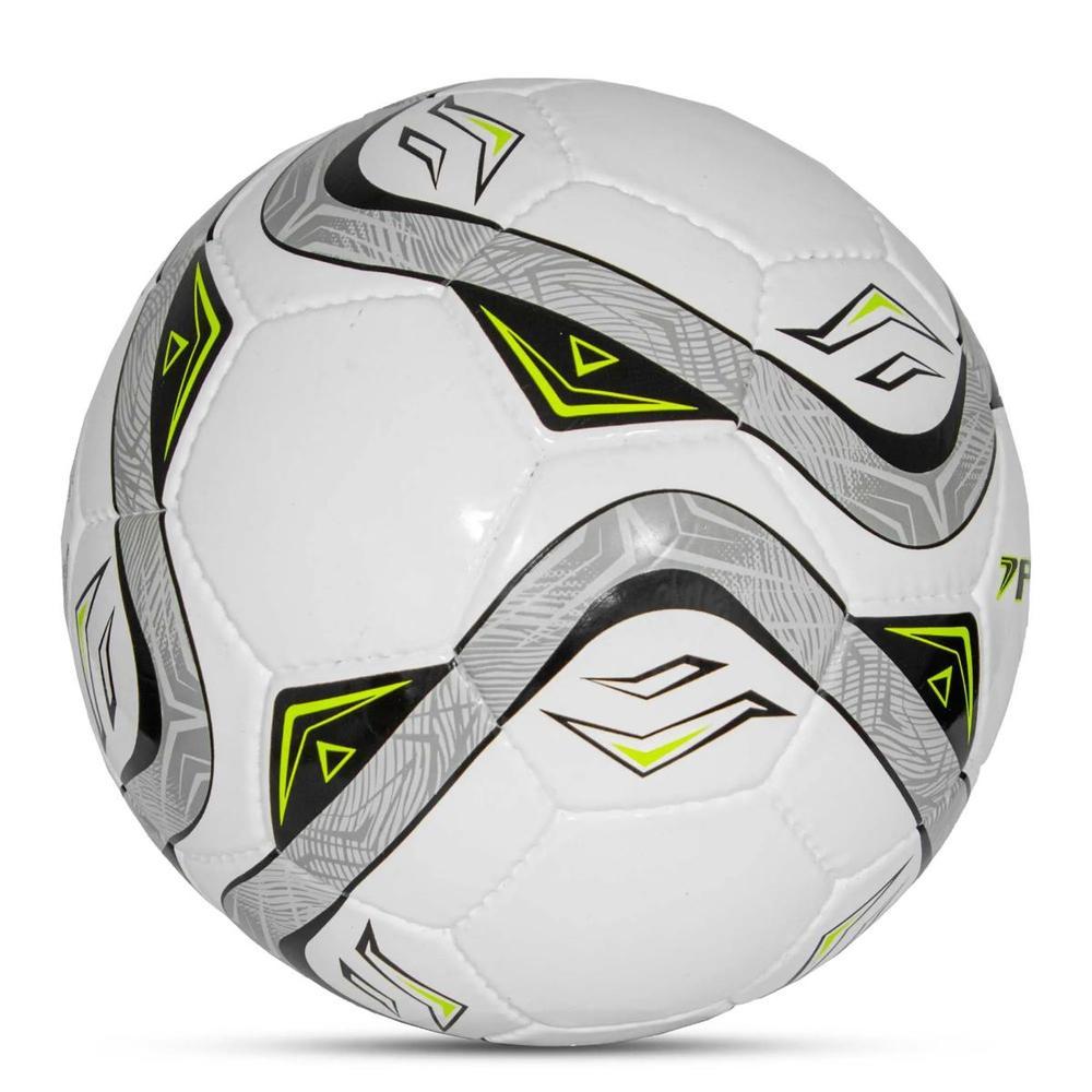 Bola de Futebol Society Semi-Profissional Poker Apex 32 Gomos - Cinza e Verde - 2