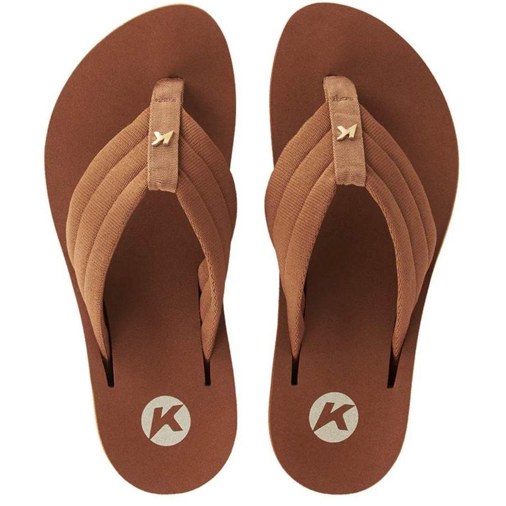 Chinelo Kenner Kyra Pro Comfy Feminino - Marrom - 2