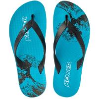 Chinelo Kenner Summer Tsunami Masculino - Preto e Azul - 1