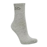 Kit Meia Cano Médio Olympikus Masculina 3 Pares - Branco e Cinza - 2