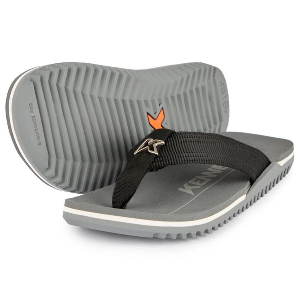 Chinelo Kenner Nk6 Pro Masculino - Preto e Cinza - 1