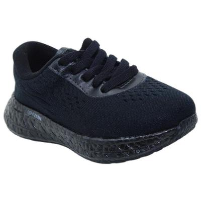 Tênis Esportivo Molekinha Infantil Menina - Preto