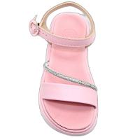 Papete Infantil Molekinha Tira Brilho Strass Menina - Rosa Claro - 3