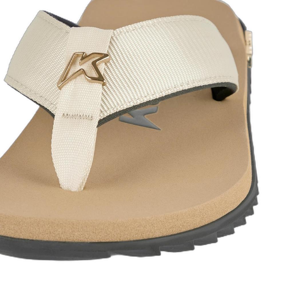 Sandália Kenner Kivah Masculina - Bege e Preto - 4