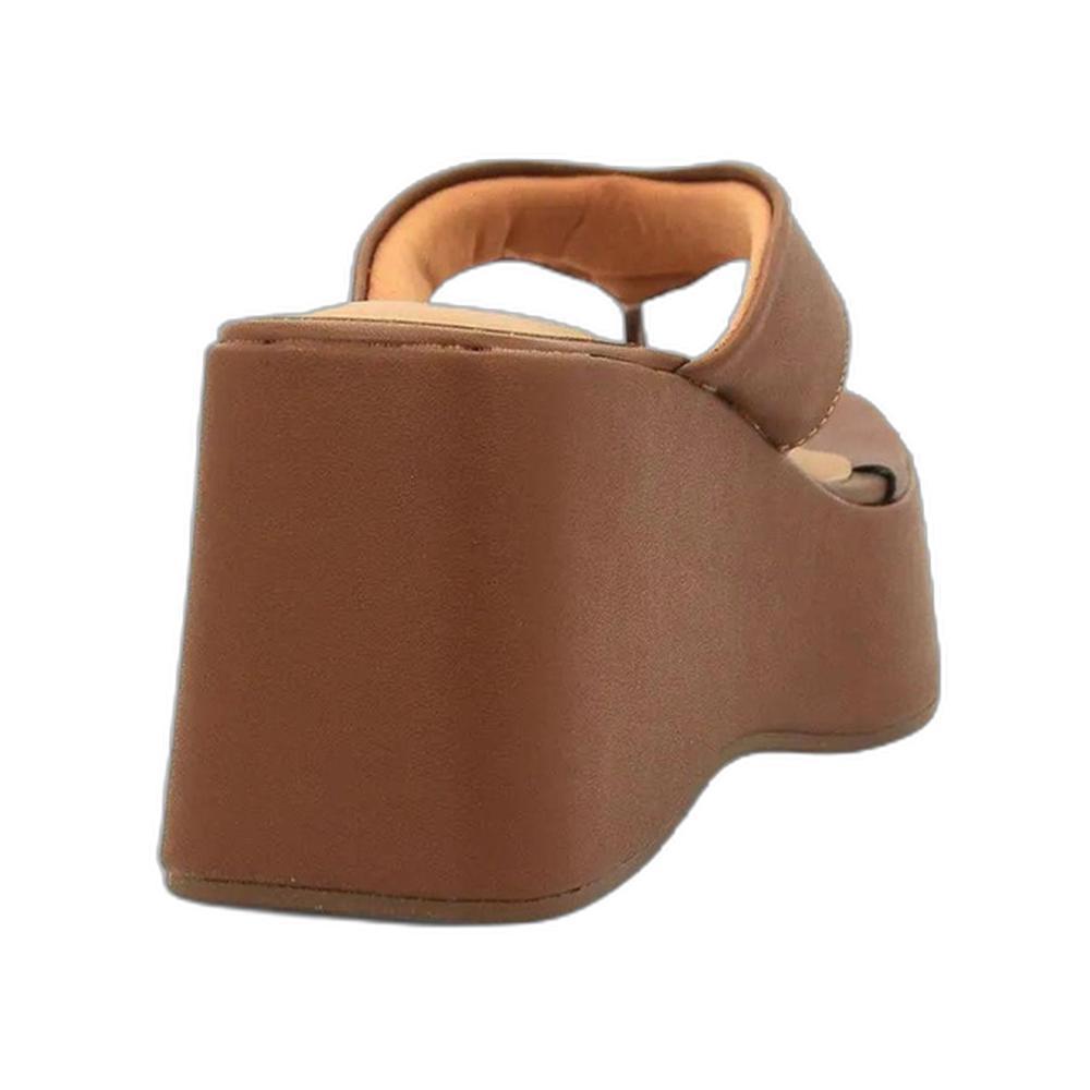 Tamanco Vizzano Plataforma Feminino - Marrom - 3