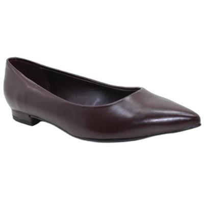 Sapatilha Vizzano Bico Fino Feminina - Marrom Escuro