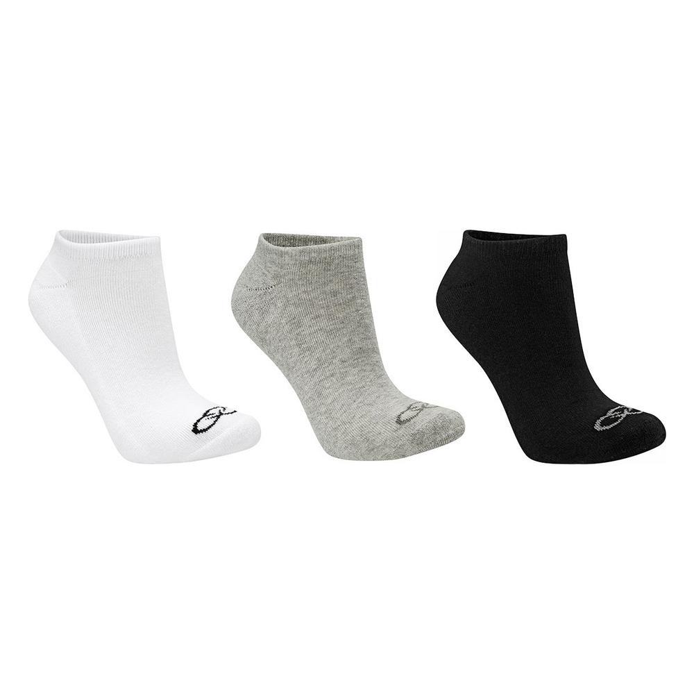 Meia Olympikus Cano Baixo Pacote Com 3 Masculina - Branco e Cinza - 2