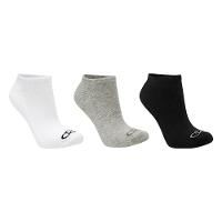 Meia Olympikus Cano Baixo Pacote Com 3 Masculina - Branco e Cinza