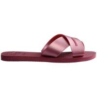 Rasteira Havaianas Aqua Metálica Feminina - Bordô - 3