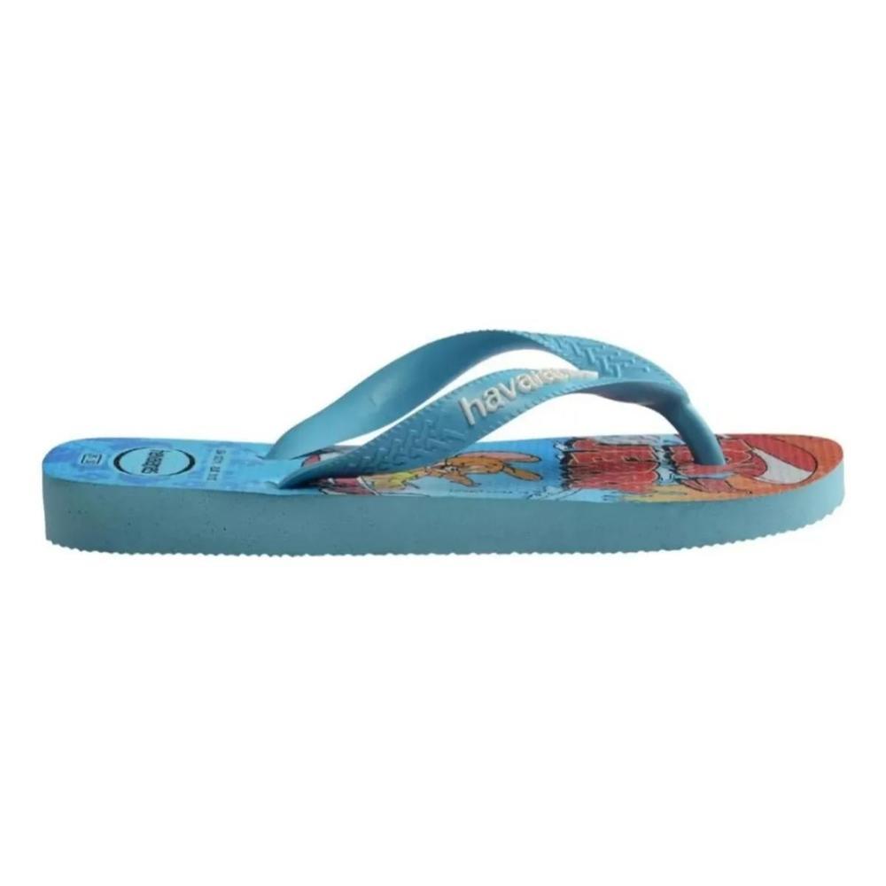 Chinelo Infantil Havaianas Top Warner Tom e Jerry Menino - Azul - 3