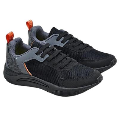 Tênis Infantil Klin New Sport Menino - Grafite e Laranja