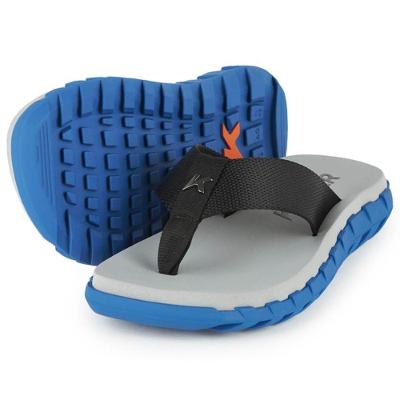 Chinelo Kenner Megah Masculino - Cinza e Azul