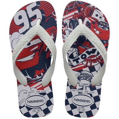 Chinelo Infantil Havaianas Disney Carros - Azul e Vermelho