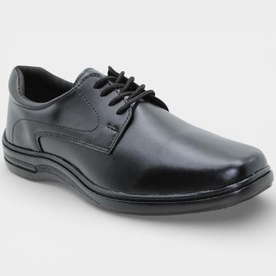 Sapato Social Casteliê Flex Confort Com Cadarço Masculino - Preto