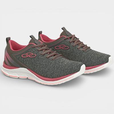 Tênis Olympikus Day Feminino - Cinza e Rosa