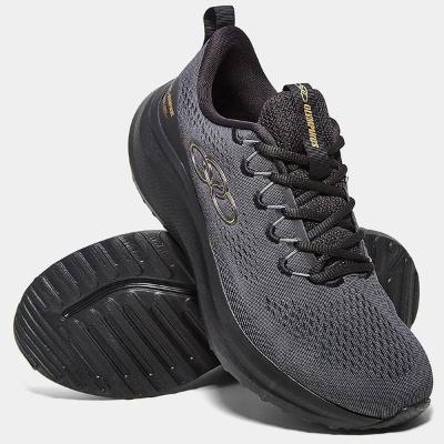 Tênis Olympikus Reflect Masculino - Chumbo e Preto