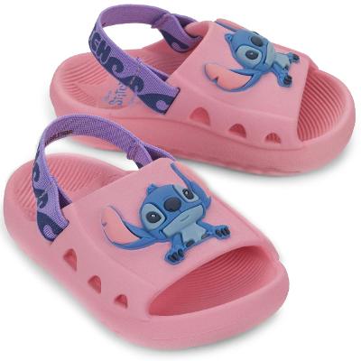 Babuche Bebê Grendene Kids Disney Stitch Queridos Menina - Rosa