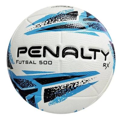 Bola de Futsal Penalty RX 500 XXIII - Branco e Azul