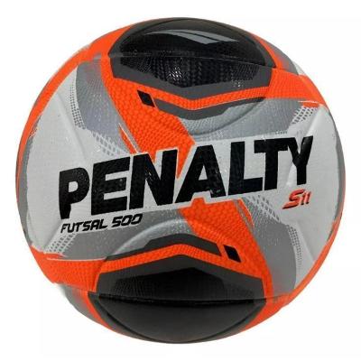 Bola Futsal Penalty S11 R2 XXV - Branco e Laranja