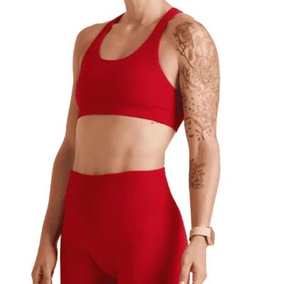 Top Esportivo Lupo Challenge Sem Bojo - Vermelho