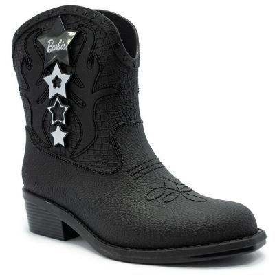 Bota Barbie Western Grendene Kids Menina - Preto