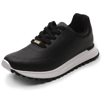 Tênis Vizzano Recortes Feminino - Preto e Branco