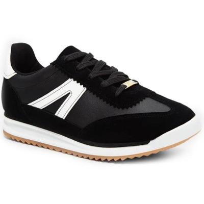 Tênis Vizzano Casual Feminino - Preto e Branco