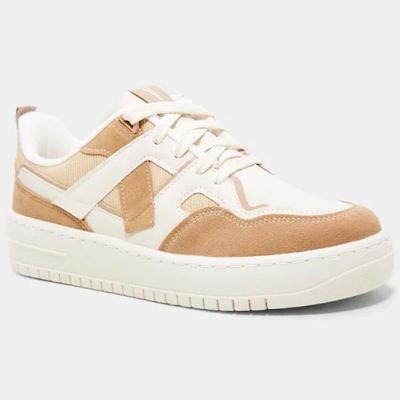 Tênis Vizzano Básico Feminino - Off White e Bege