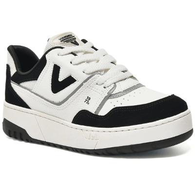 Tênis Via Marte Casual Feminino - Marfim e Preto