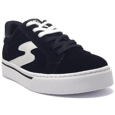 Tênis Via Marte Casual Combinação Feminino - Preto e Branco